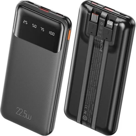 WK WP-61 Power Bank 10000mAh 35W Power Delivery Black vue 4