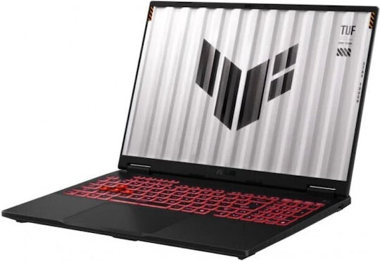 Asus TUF Gaming A16 FA608WV-R7161 16" QHD+ 165Hz (Ryzen AI 300 Series-9 HX 370/16GB/1TB SSD/GeForce RTX 4060/No OS) Mecha Gray (US Keyboard) view 2