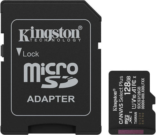 Kingston Industrial Microsdhc 128gb Class 10 A1 Pslc + Sd Adapter