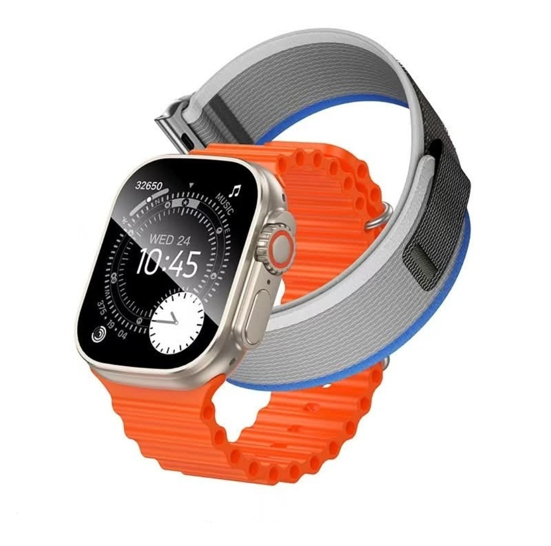 Hoco Y42 ULTRA 49mm Smartwatch with Heart Rate Monitor Gold