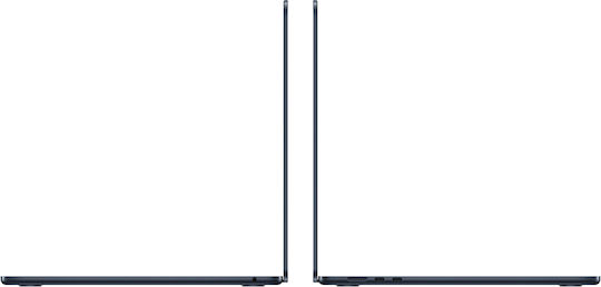 Apple MacBook Air 15" (2024) 15.3" Retina Display (M3-8-core/8GB/256GB SSD) Midnight (International English Keyboard) view 3