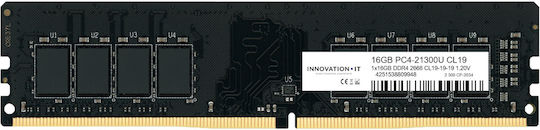 Innovation IT DDR4 with Module 1x16GB and Speed 2666 for Desktop 16G26662GS view 1