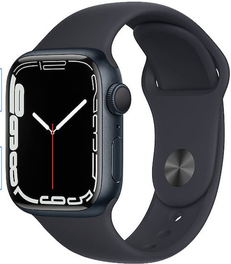 S7 Smartwatch with Heart Rate Monitor (Black)