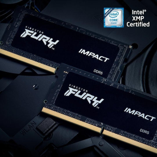 Kingston Fury Impact DDR5 with Module 1x16GB and Speed 5600 for Laptop KF556S40IB-16 view 7