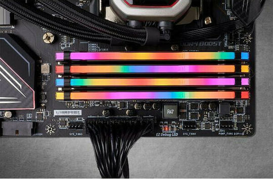 Corsair Vengeance RGB Pro DDR4 32GB RAM with 4x8GB Modules and Speed 3200 for Desktop CMW32GX4M4C3200C16 view 6