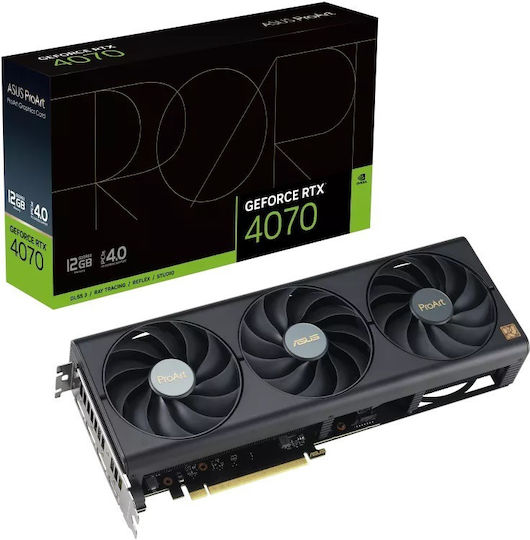 Asus GeForce RTX 4070 12GB GDDR6X Graphics Card view 1