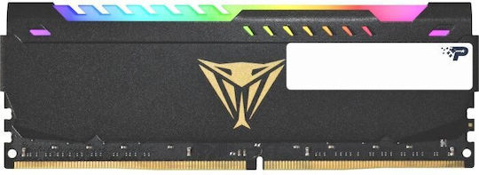 Patriot Viper Steel RGB DDR4 with Module 1x8GB and Speed 3600 for Desktop PVSR48G360C0 view 4