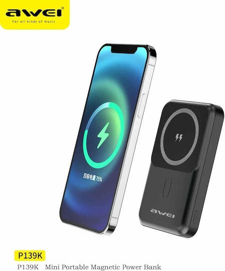 Awei P139K Power Bank 10000mAh Black