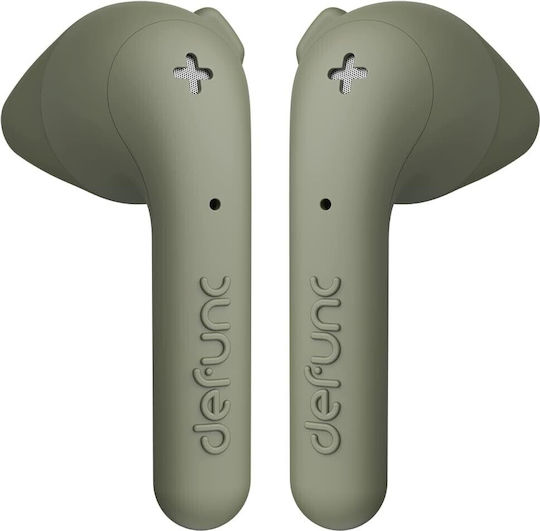 Defunc True Basic In-ear Bluetooth Handsfree Earphones with Charging Case Green view 4