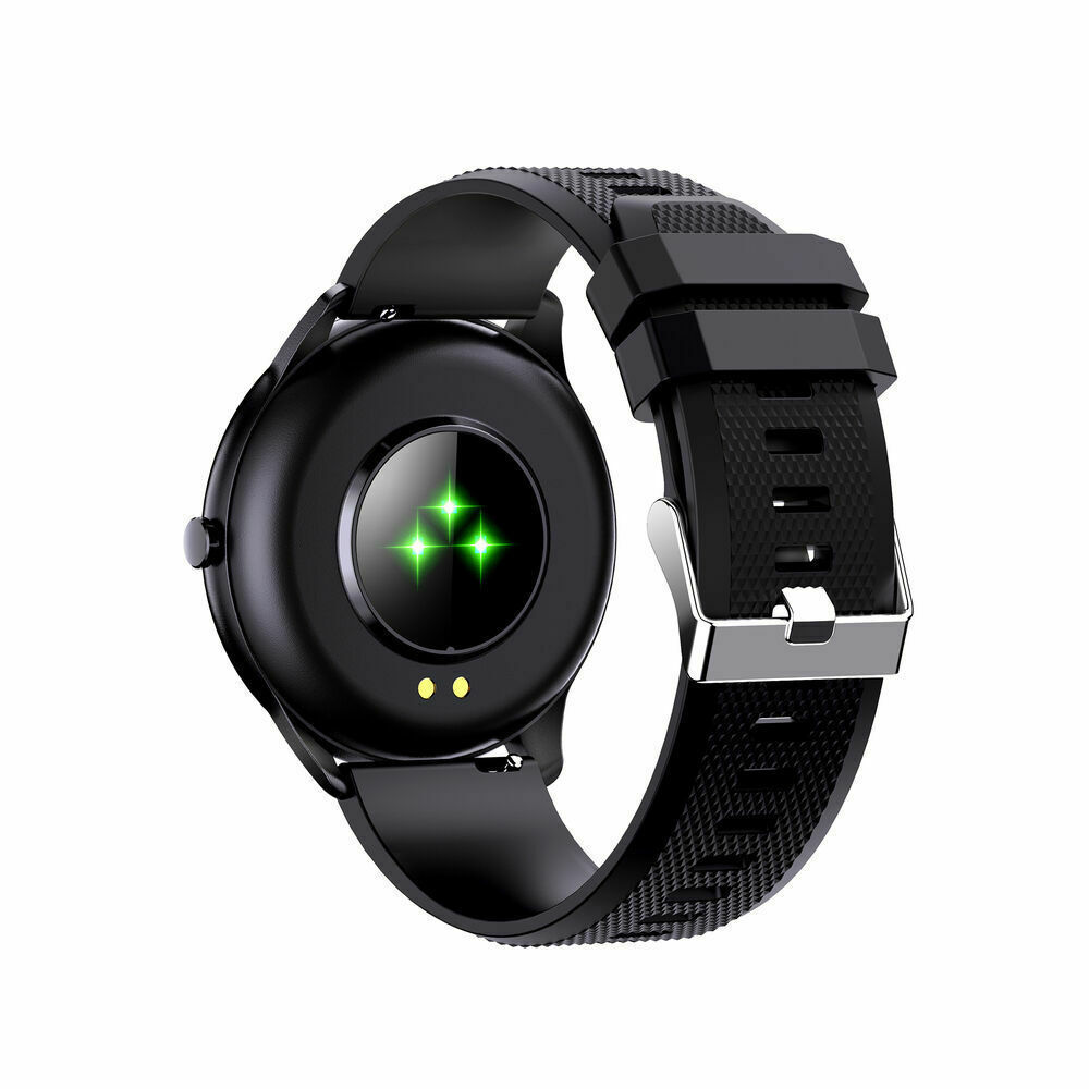 Leotec MultiSport Wave 46mm Waterproof Smartwatch with Heart Rate Monitor (Black) view 2
