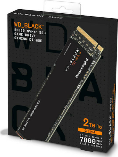 Western Digital Black SN850 SSD 2TB M.2 PCI Express 4.0 Protocol Compatible with PlayStation 5 view 2
