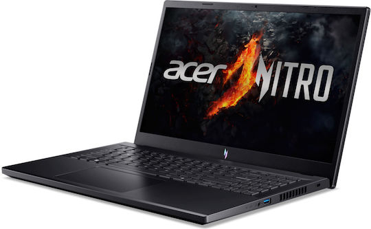 Acer Nitro V 15 ANV15-41 15.6" FHD 144Hz (Ryzen 7-7735HS/16GB/1TB SSD/GeForce RTX 4060/No OS) Obsidian Black (US Keyboard) view 2