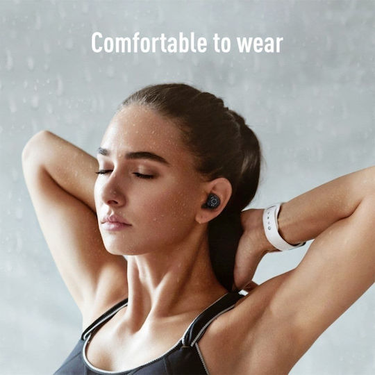 Joyroom JR-TL10 In-ear Bluetooth Handsfree Earphones with Charging Case White view 4