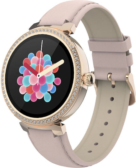 Denver SWC-342 Smartwatch with Heart Rate Monitor (Pink)