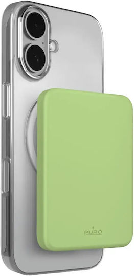 Puro MagSafe Power Bank 4200mAh Green view 1