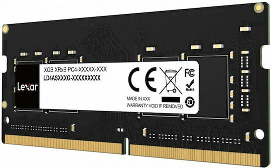Lexar DDR4 with Module 1x8GB and Speed 3200 for Laptop LD4AS008G-B3200GSST view 6