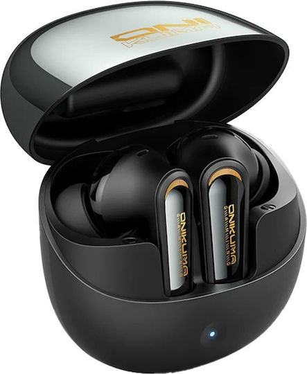 Onikuma TX610 In-ear Bluetooth Handsfree Earphones with Sweat Resistance and Charging Case Black vue 3