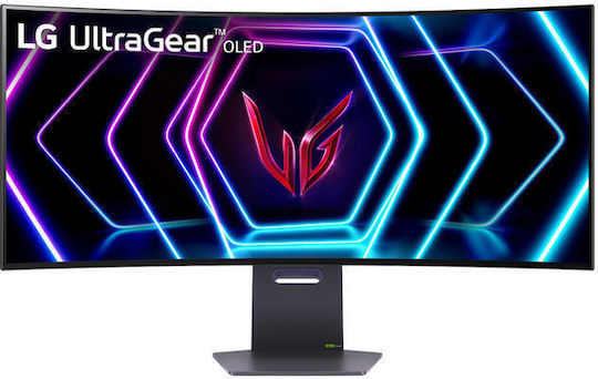 LG 39GS95QE-B Ultrawide OLED HDR Curved Gaming Monitor 39" QHD 3440x1440 240Hz with Response Time 0.03ms GTG view 1