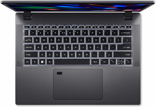 Acer TravelMate P2 TMP214-55-TCO-51RL 14" IPS FHD+ (i5-1335U/16GB/512GB SSD/W11 Pro) (ES Keyboard) vue 2
