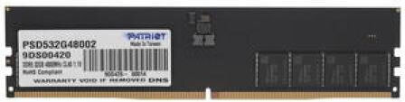 Patriot Signature DDR5 with Module 1x32GB and Speed 4800 for Desktop PSD532G48002 view 3