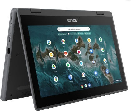 Asus 11.6" Touchscreen (Celeron Quad Core-N5100/8GB/64GB Flash Storage/Chrome OS) (International English Keyboard)