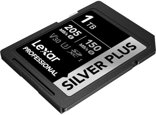 Lexar Professional Silver Plus 1066x Memory Card Lsdsipl001t-bnnng 1TB SDXC UHS-I U3 A2 V30 view 4