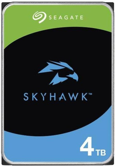 Seagate Skyhawk +Rescue 4TB HDD Hard Drive 3.5" SATA III with 256MB Cache for Recorder ST4000VX016 vue 2