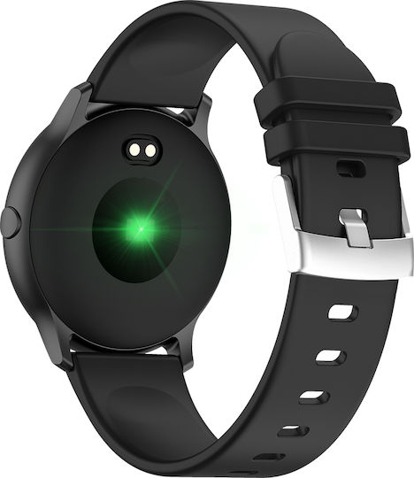 KW13 Smartwatch with Heart Rate Monitor (Black) view 4