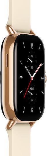 Amazfit GTS 2 Aluminium 43mm Waterproof Smartwatch with Heart Rate Monitor (Desert Gold) view 6