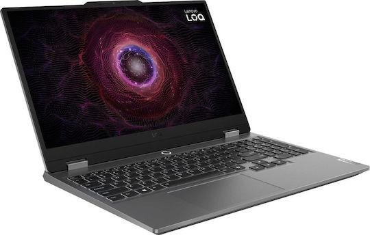Lenovo LOQ 15ARP9 15.6" IPS FHD 144Hz (Ryzen 7-7435HS/16GB/512GB SSD/GeForce RTX 4060/W11 Home) Luna Grey (US Keyboard) view 2