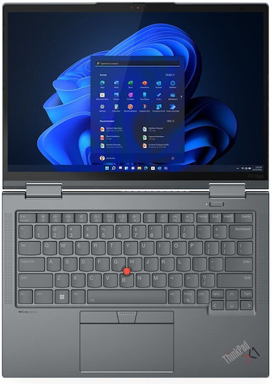 Lenovo ThinkPad X1 Yoga Gen 8 14" IPS FHD+ Touchscreen (i7-1365U/32GB/512GB SSD/W11 Pro) Storm Grey (International English Keyboard) view 4
