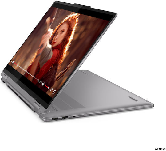 Lenovo Yoga 7 2-in-1 16AHP9 16" IPS FHD+ Touchscreen (Ryzen 5-8640HS/8GB/1TB SSD/W11 Home) Arctic Grey (US Keyboard) vue 3