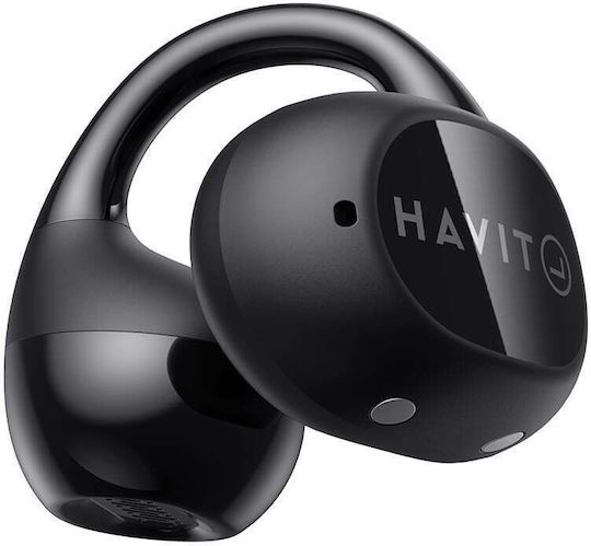 Havit OWS916 Lite Open Ear Bluetooth Handsfree Earphones with Sweat Resistance and Charging Case Black view 5