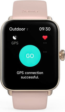 HAMA 6010 49mm Smartwatch with Heart Rate Monitor (Rose Gold) view 2