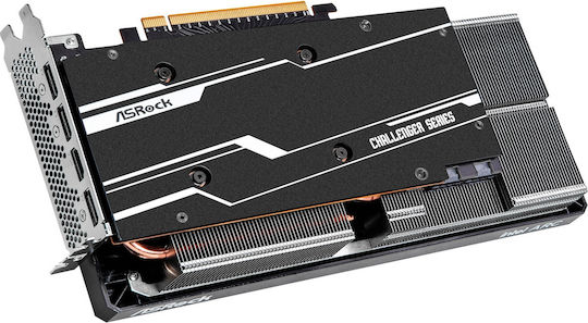 ASRock ARC A580 8GB GDDR6 Clallenger OC Graphics Card (90-GA3JZZ-00UANF) vue 5