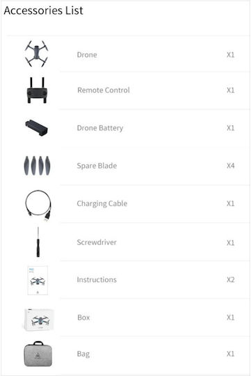 Pihot P60 Drone with Camera and Controller view 4