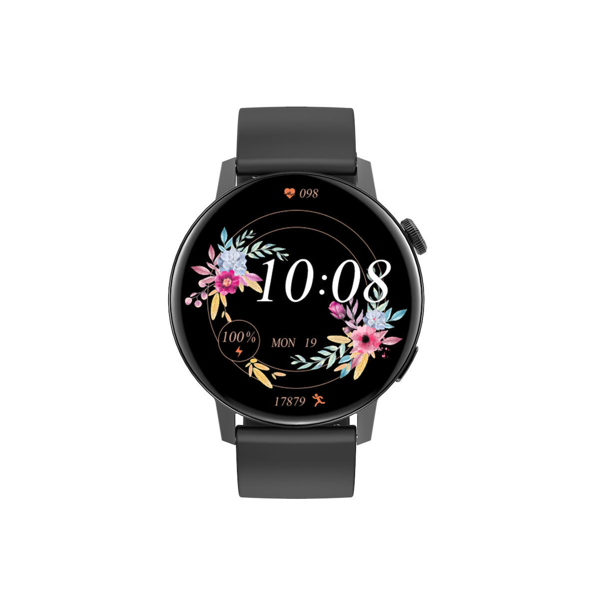 DeltaFiT Mini Smartwatch with Heart Rate Monitor (Black) view 5