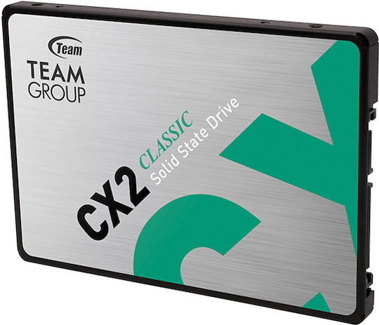 TeamGroup CX2 SSD 1TB 2.5'' Type with SATA III Connection T253X6001T0C101 view 2