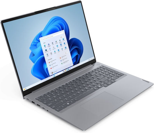 Lenovo ThinkBook 16 G7 ARP 16" IPS FHD+ (Ryzen 5-7535HS/16GB/512GB SSD/No OS) Arctic Grey (International English Keyboard) view 5