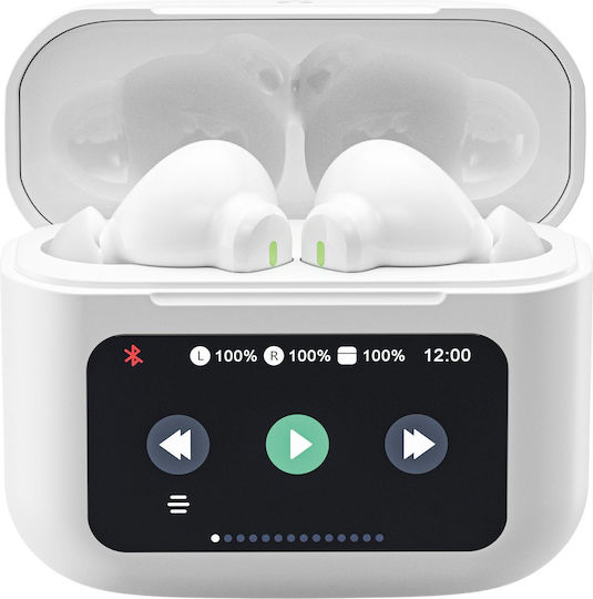 XTW950W In-ear Bluetooth Handsfree Earphones with Sweat Resistance and Charging Case White view 2