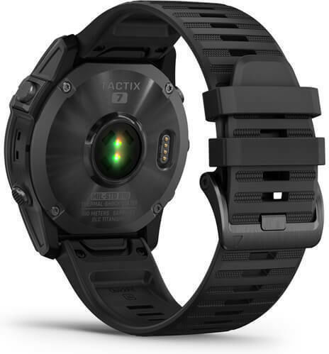Garmin Tactix 7 Titanium Waterproof Smartwatch with Heart Rate Monitor (Black Silicone) view 6
