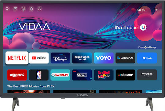 Allview Smart Television 32" HD Ready LED 32iPlay6000-H (2023) view 1