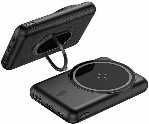 4Smarts VoltHub UltiMag MagSafe Power Bank 5000mAh 5W with USB-A Port Black