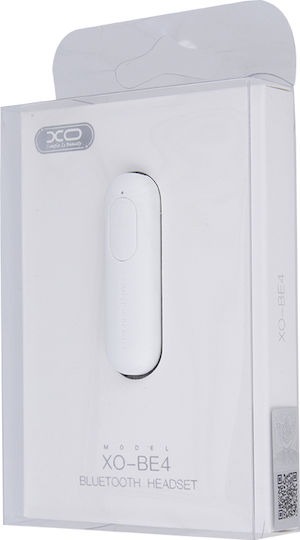 XO BE4 Earbud Bluetooth Handsfree Earphone White view 3