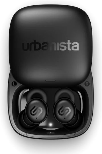 Urbanista Porto In-ear Bluetooth Handsfree Earphones with Sweat Resistance and Charging Case Black view 4