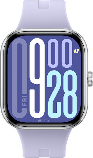 Xiaomi Redmi Watch 5 Aluminium 48mm Waterproof with Heart Rate Monitor (Lavender Purple) view 2