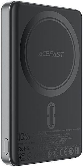 Hoco Acefast M12 Power Bank 10000mAh 20W with USB-C Port Power Delivery Black