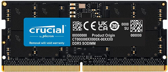 Crucial DDR5 with Module 1x16GB and Speed 5600 for Desktop CT16G56C46U5 view 9