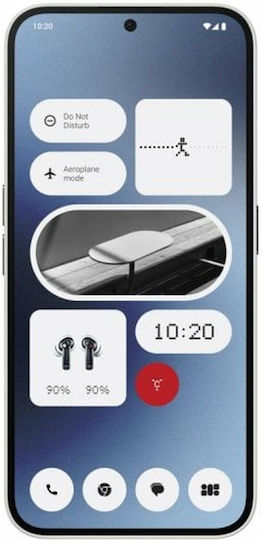 Nothing Phone (2a) 5G Dual SIM (12GB/256GB) White view 3