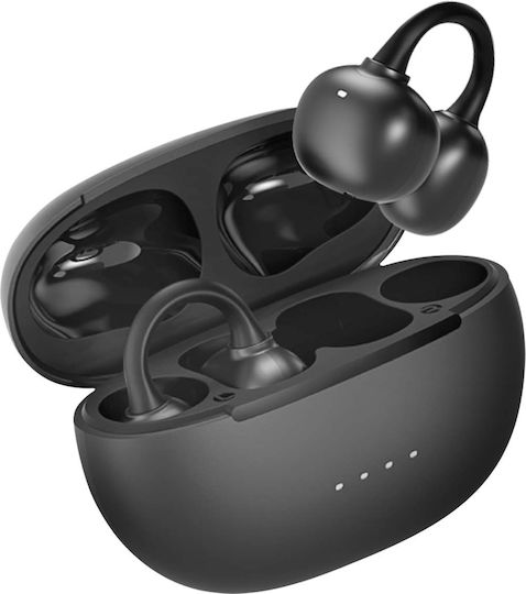 Force Play In-ear Bluetooth Handsfree Earphones Black view 1